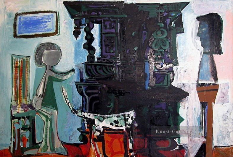 Le buffet Vauvenargues 1959 Kubismus Pablo Picasso Ölgemälde